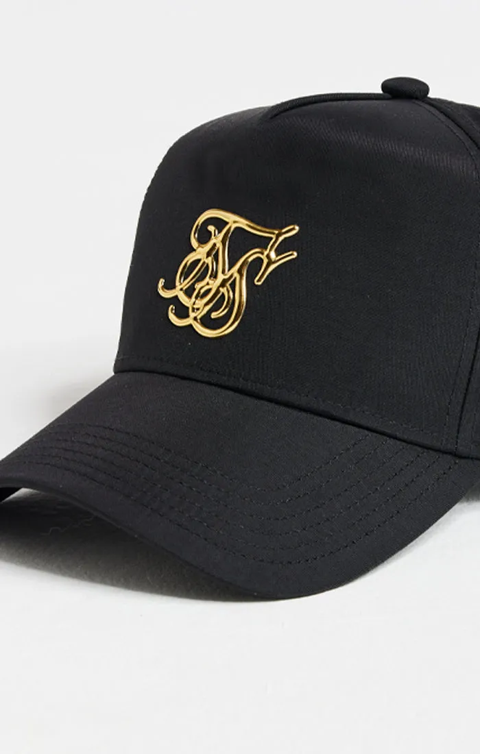 Black Metallic Trucker Cap sold by Siksilk product image thumbnail 4