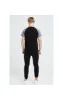 Illusive London Hybrid Raglan Tee - Black & Grey sold by Siksilk