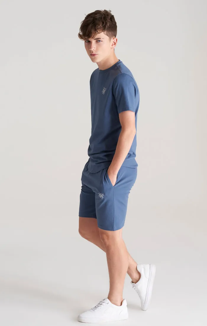 Boys Blue T-Shirt And Short Twin Set sold by Siksilk product image thumbnail 5
