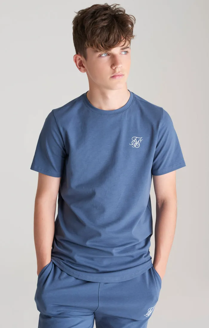 Boys Blue T-Shirt And Short Twin Set sold by Siksilk product image thumbnail 2