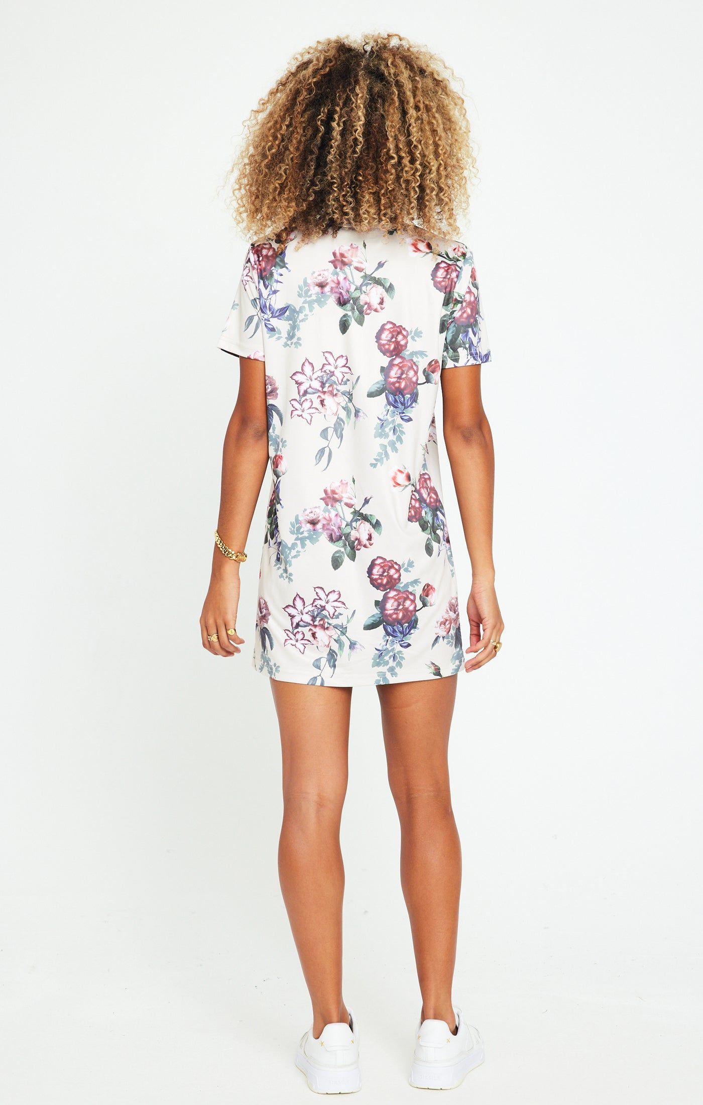 SikSilk Elevate T-Shirt Dress - Ecru sold by Siksilk product image thumbnail 5