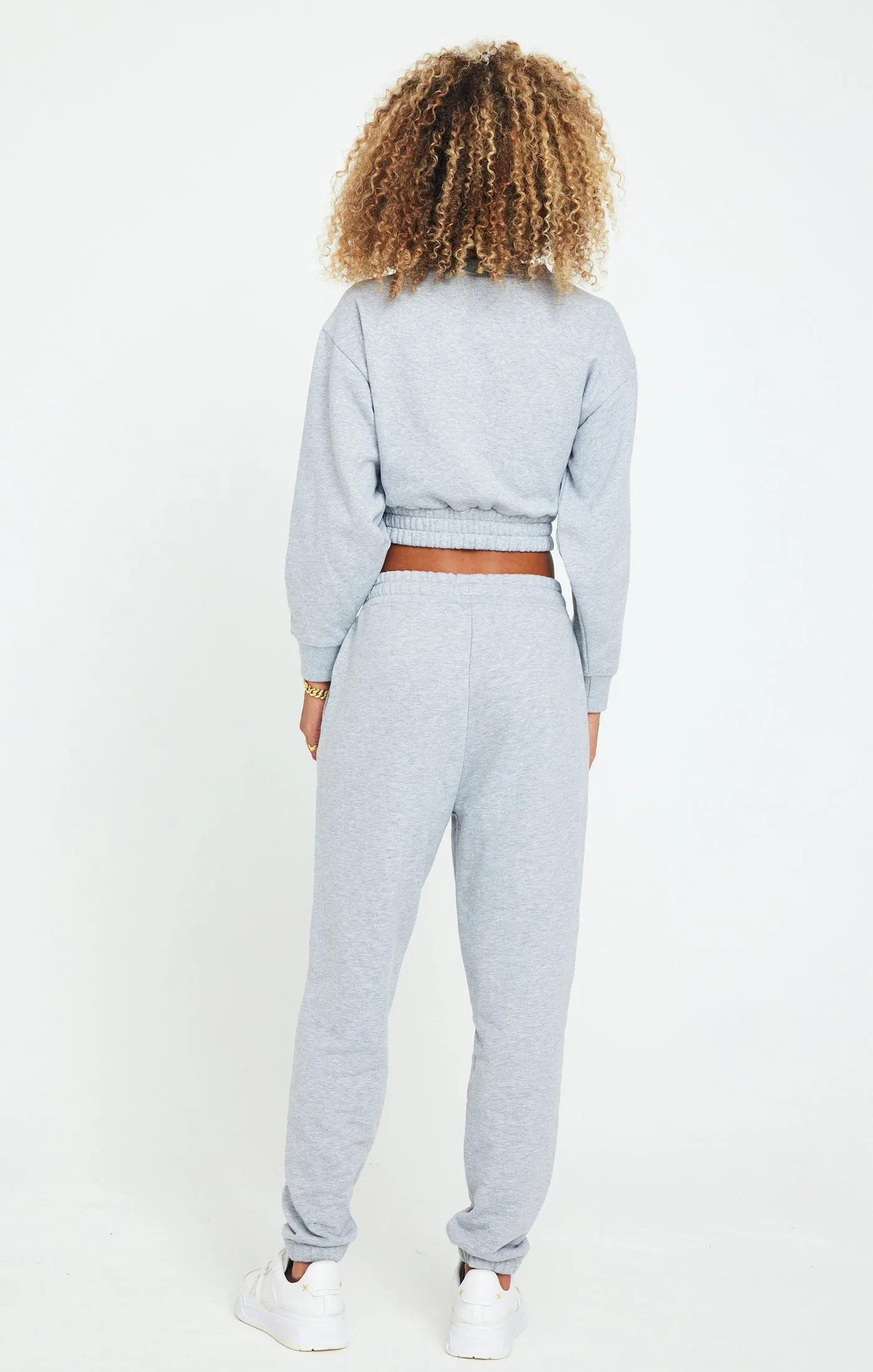 SikSilk Essential Oversize Jogger - Grey Marl sold by Siksilk product image thumbnail 5