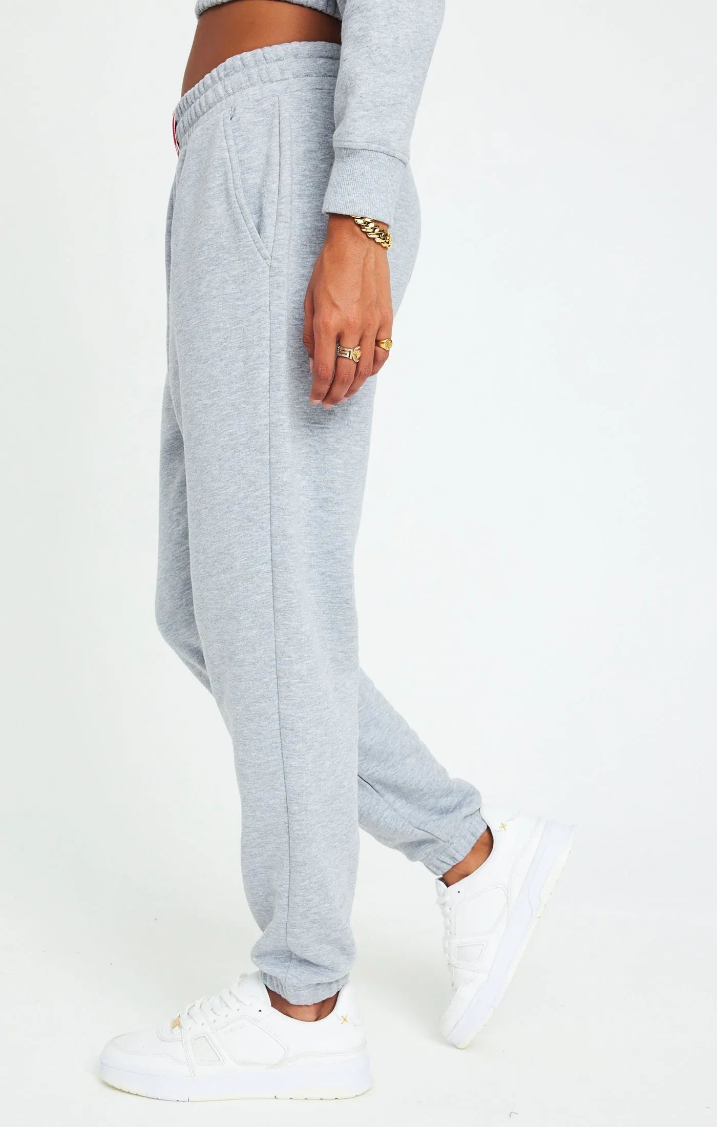 SikSilk Essential Oversize Jogger - Grey Marl sold by Siksilk product image thumbnail 2