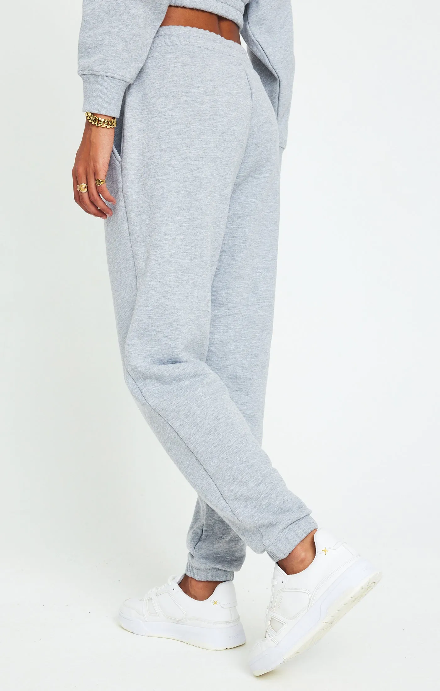 SikSilk Essential Oversize Jogger - Grey Marl sold by Siksilk product image thumbnail 3