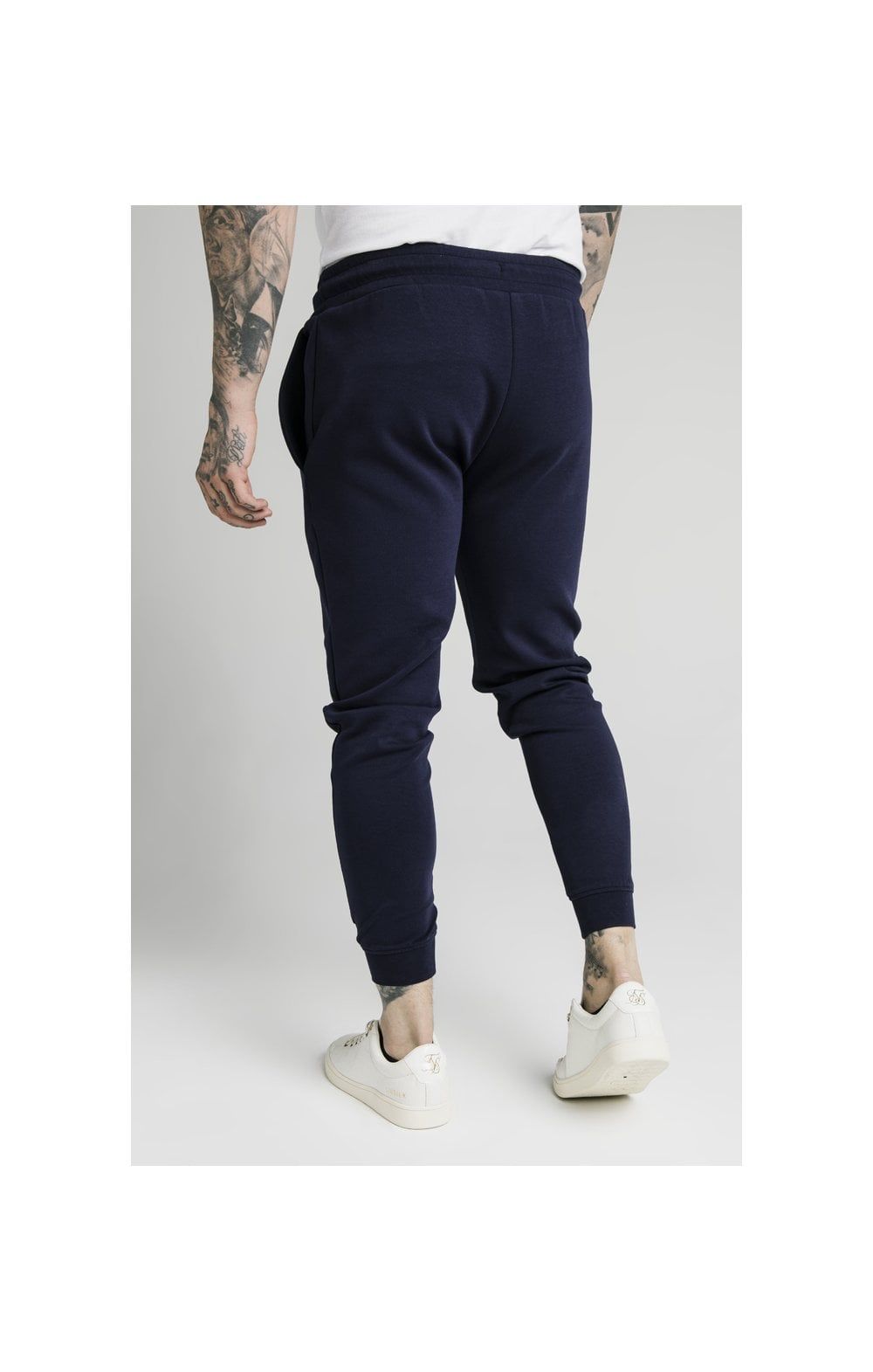 SikSilk Muscle Fit Jogger – Navy sold by Siksilk product image thumbnail 5