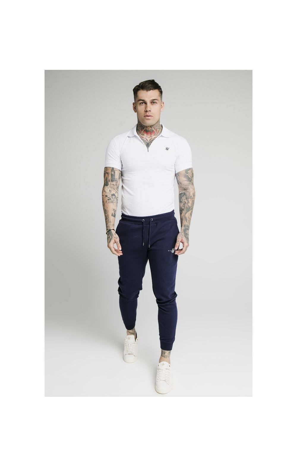 SikSilk Muscle Fit Jogger – Navy sold by Siksilk product image thumbnail 2