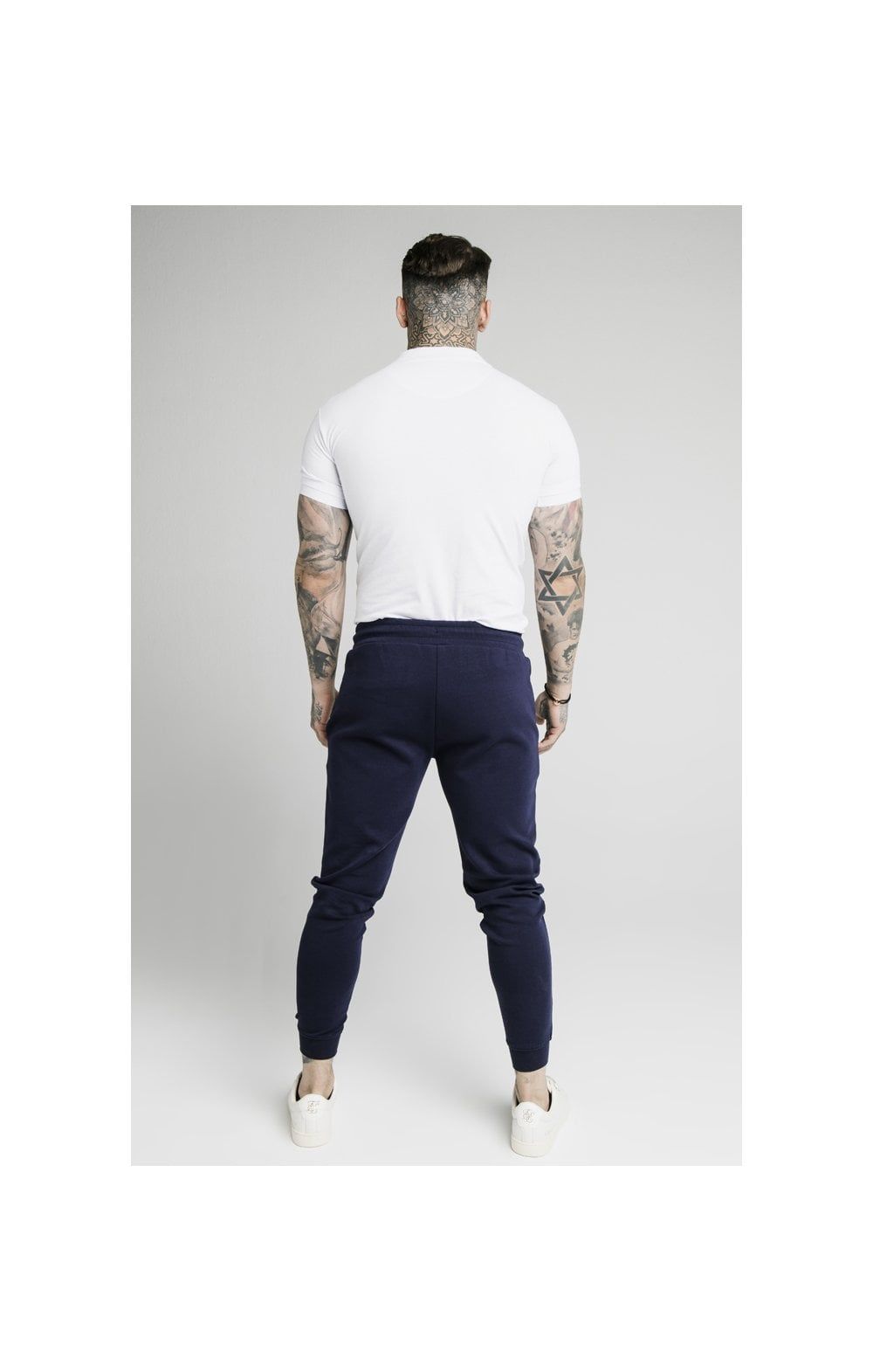 SikSilk Muscle Fit Jogger – Navy sold by Siksilk product image thumbnail 6
