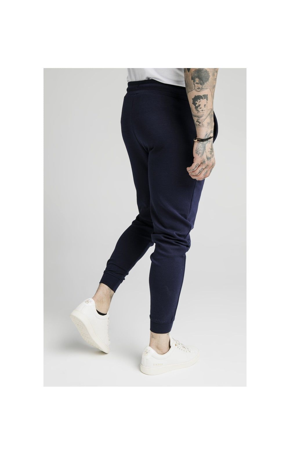 SikSilk Muscle Fit Jogger – Navy sold by Siksilk product image thumbnail 3