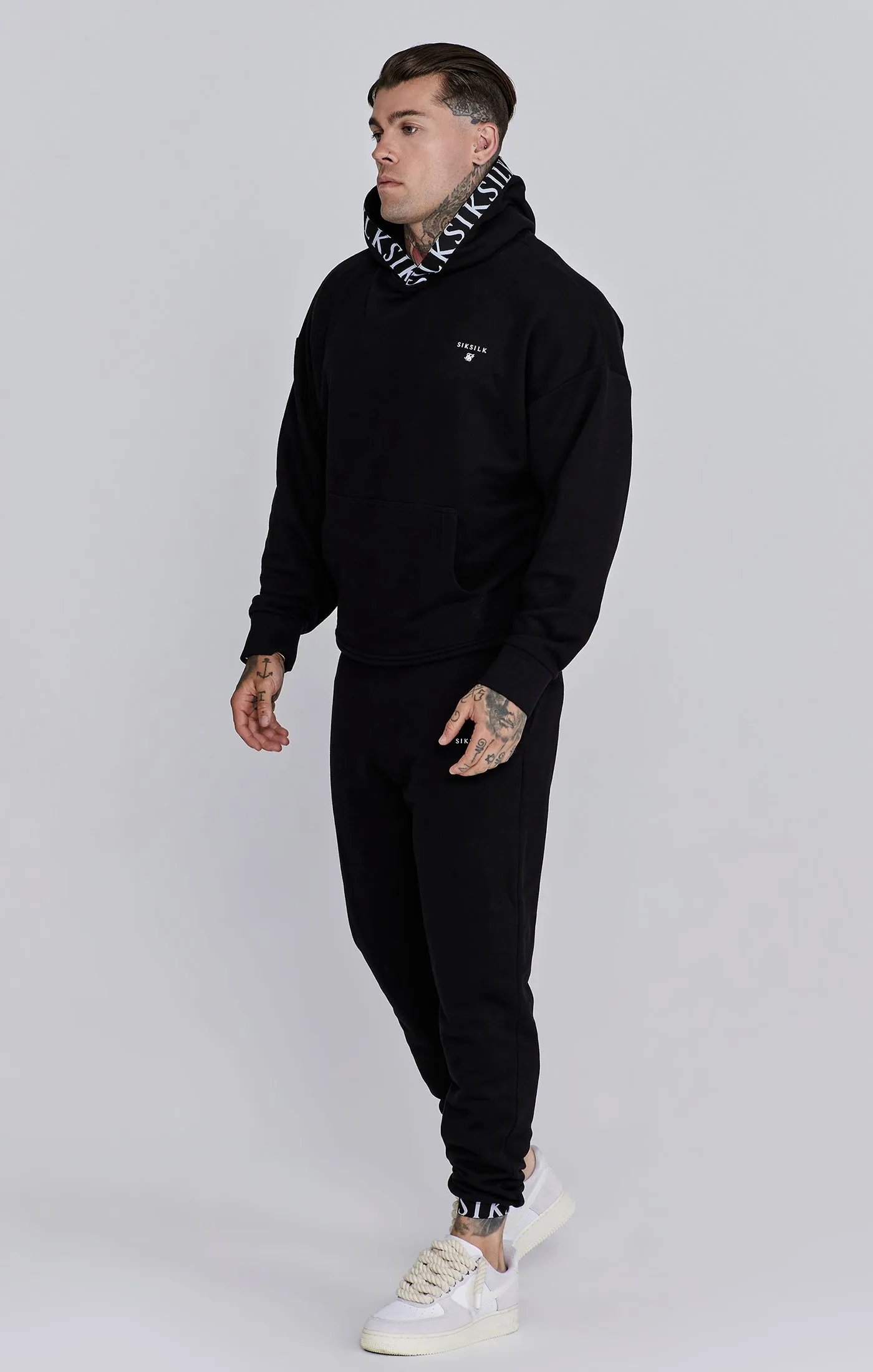 Black Hoodie sold by Siksilk product image thumbnail 4