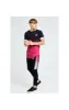 Illusive London Flux S/S Tech Tee - Black & Pink sold by Siksilk