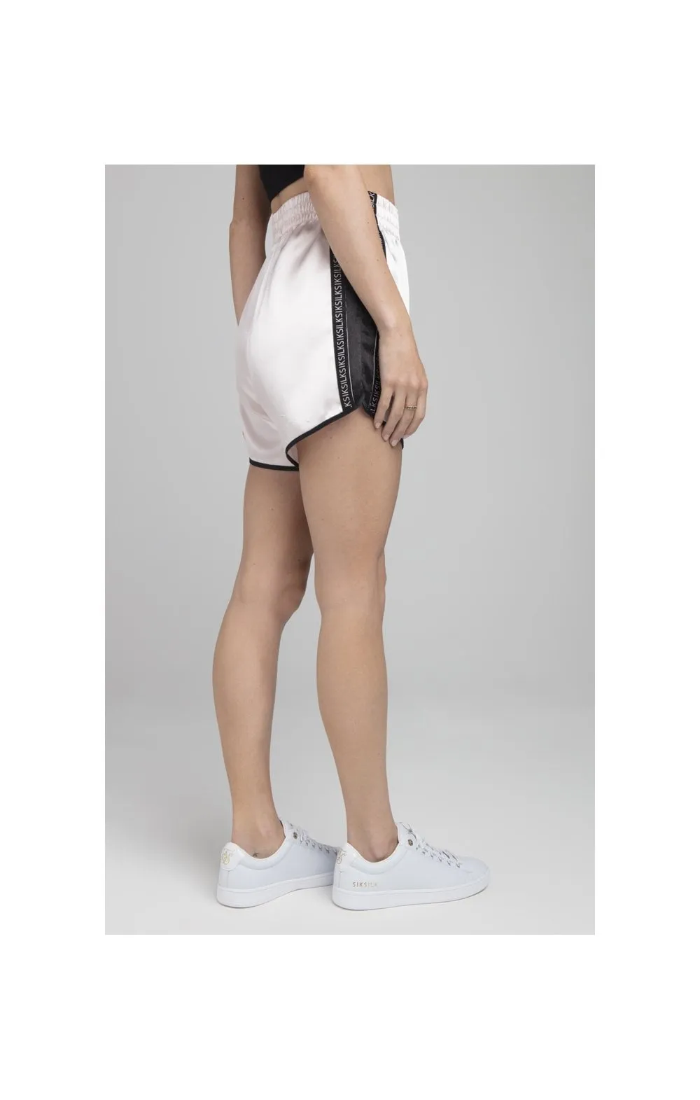 SikSilk Muay Thai Satin Shorts - Pink sold by Siksilk product image thumbnail 3