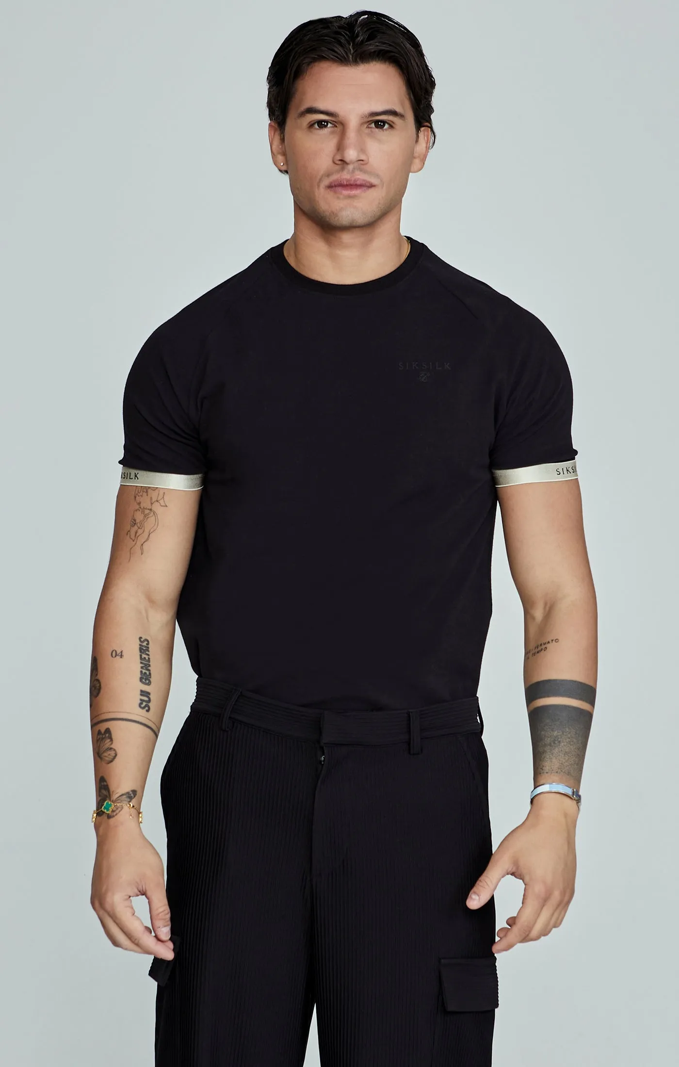Black Tech T-Shirt sold by Siksilk