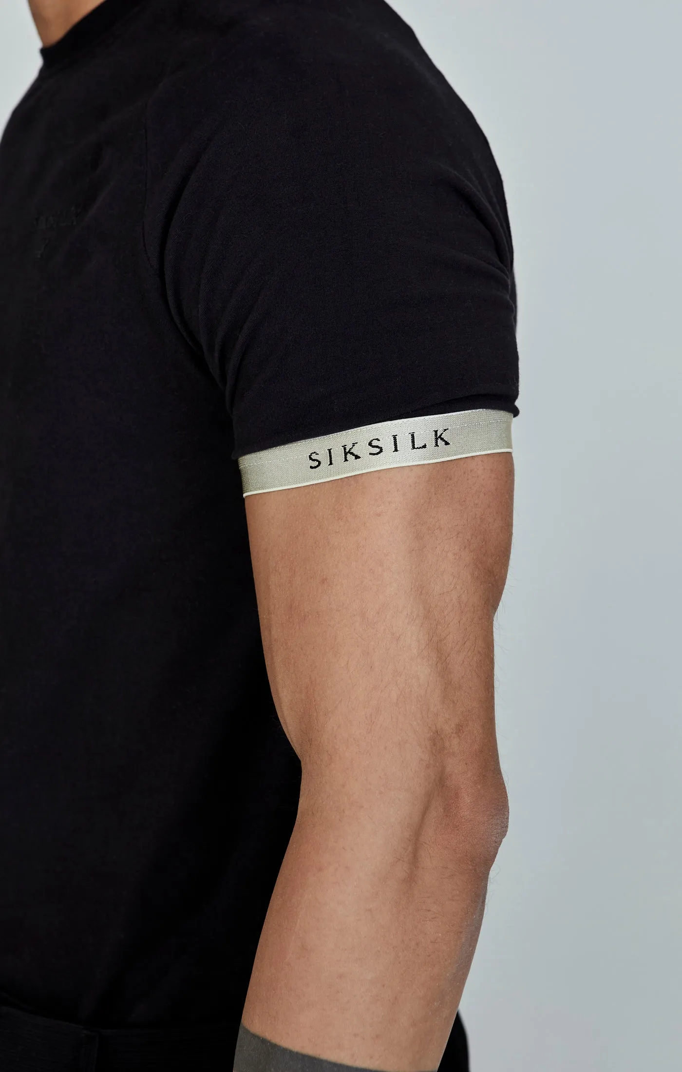 Black Tech T-Shirt sold by Siksilk product image thumbnail 3