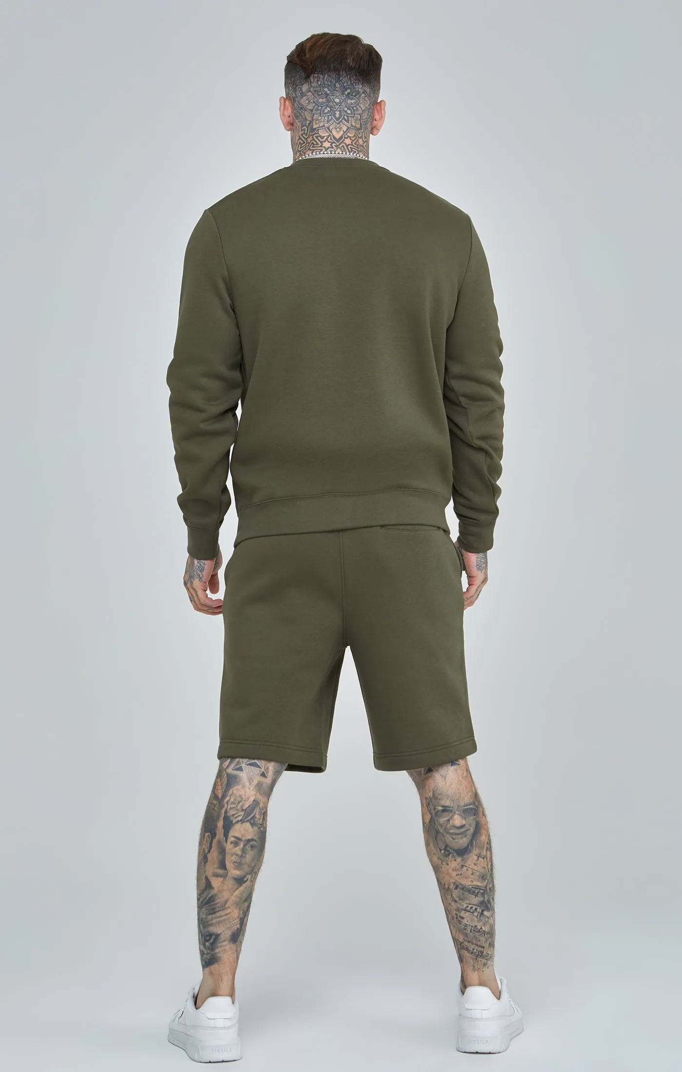 Khaki Essential Sweatshirt sold by Siksilk product image thumbnail 5