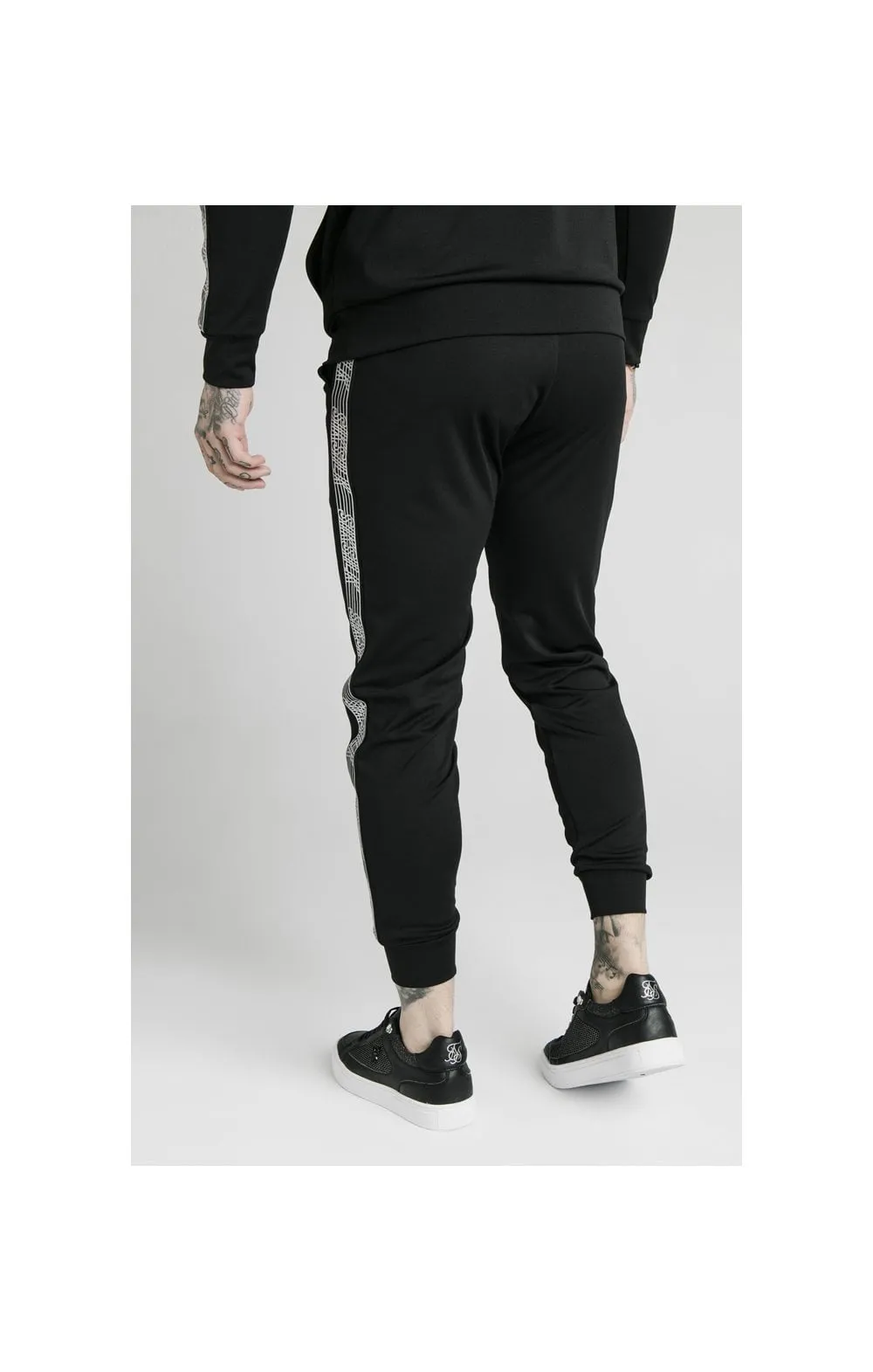 SikSilk Runner Tape Pants - Black sold by Siksilk product image thumbnail 3