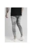 SikSilk Elasticated Tape Skinny Distressed Jeans - Snow Wash sold by Siksilk