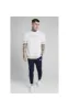 SikSilk S/S Essential Tee - White sold by Siksilk