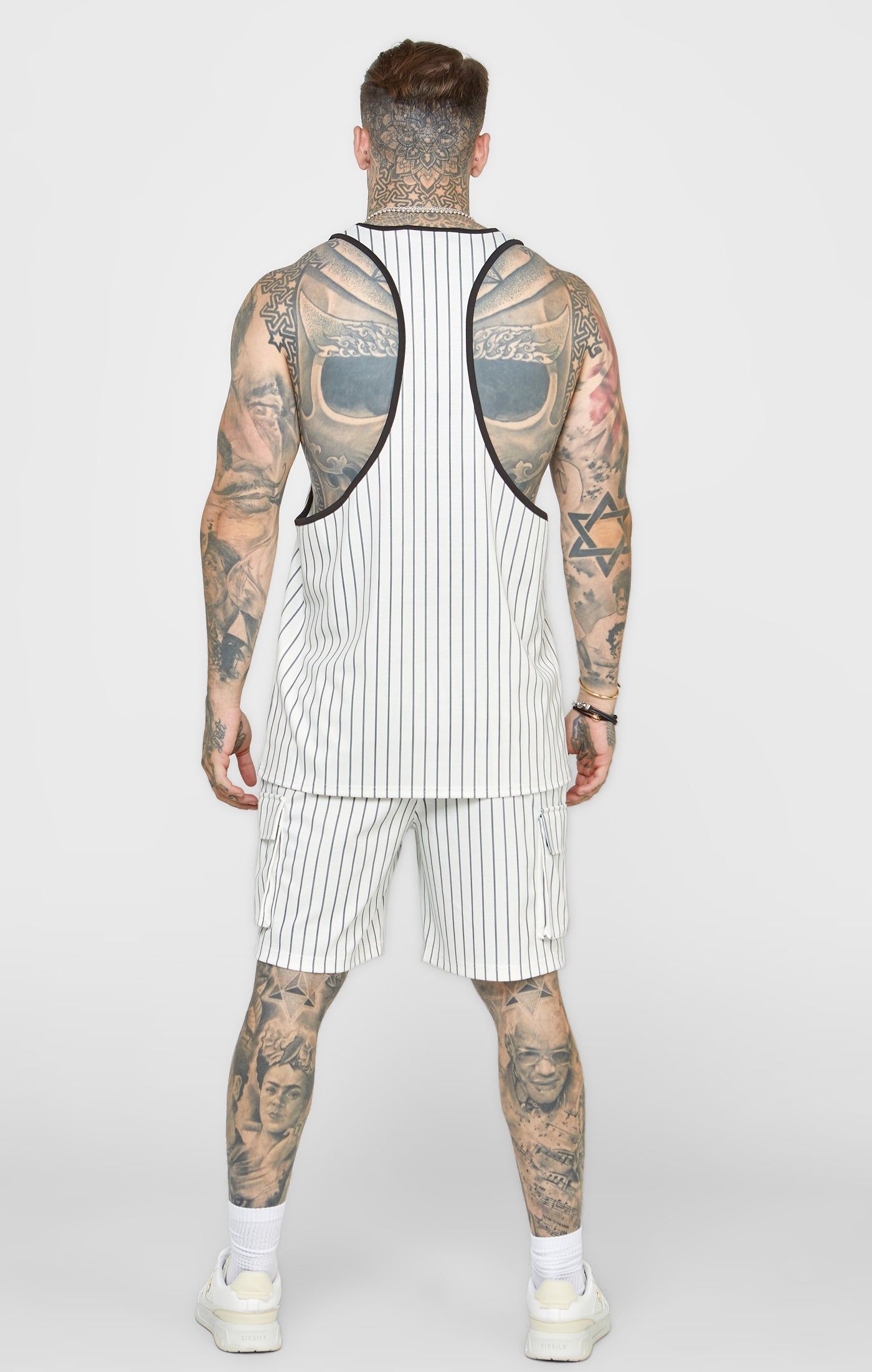 Ecru Anniversary Basketball Cargo Short sold by Siksilk product image thumbnail 5