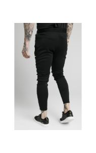 SikSilk Legacy Fade Track Pants - Black & Fluro White sold by Siksilk