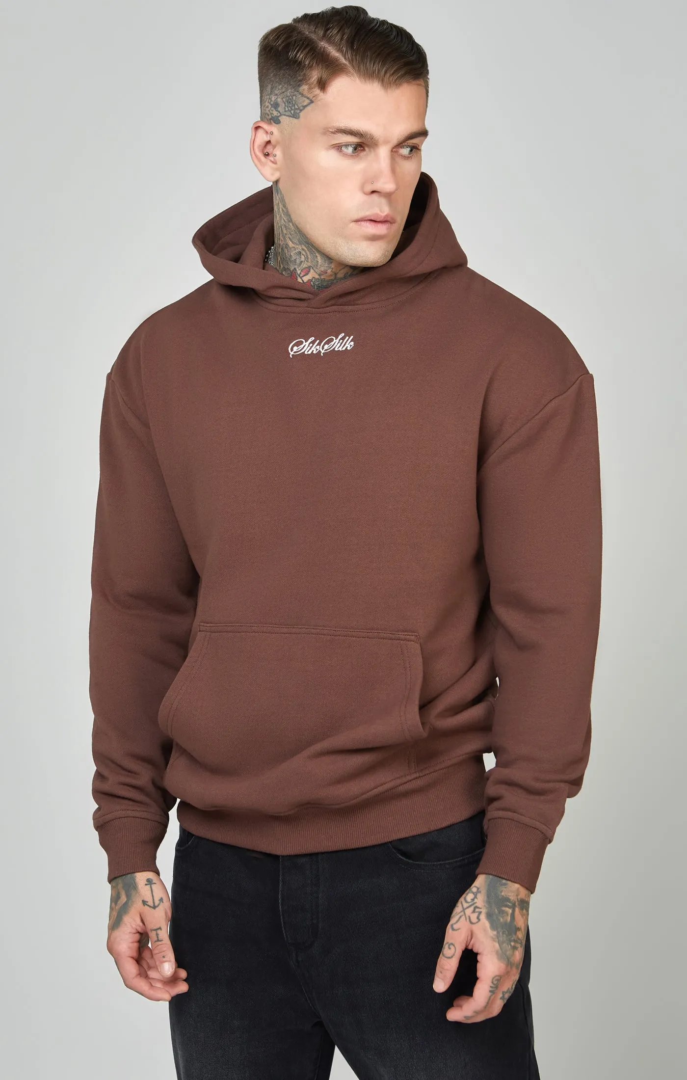 Script Logo Oversized Hoodie sold by Siksilk product image thumbnail 4