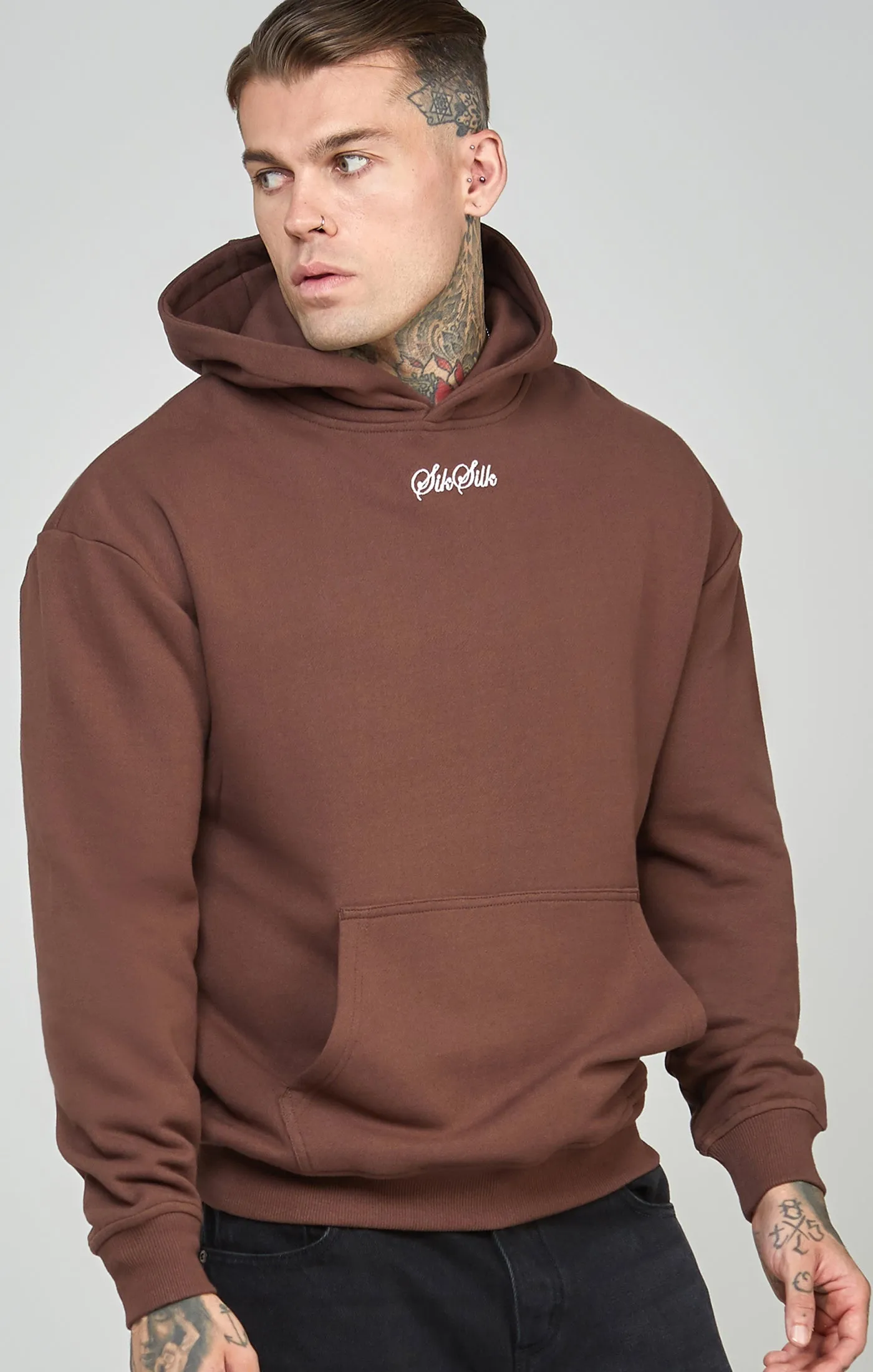 Script Logo Oversized Hoodie sold by Siksilk