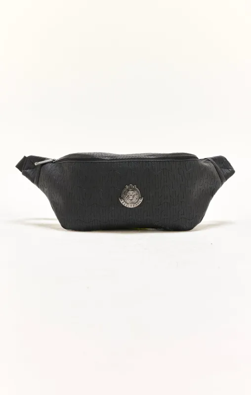 Messi X SikSilk Bumbag - Black & Gunmetal sold by Siksilk