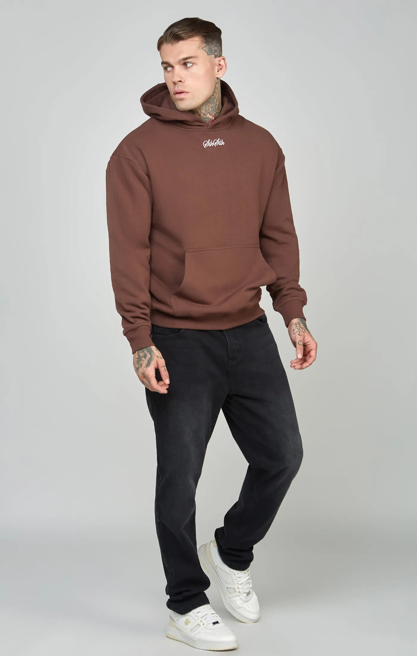 Script Logo Oversized Hoodie sold by Siksilk product image thumbnail 3