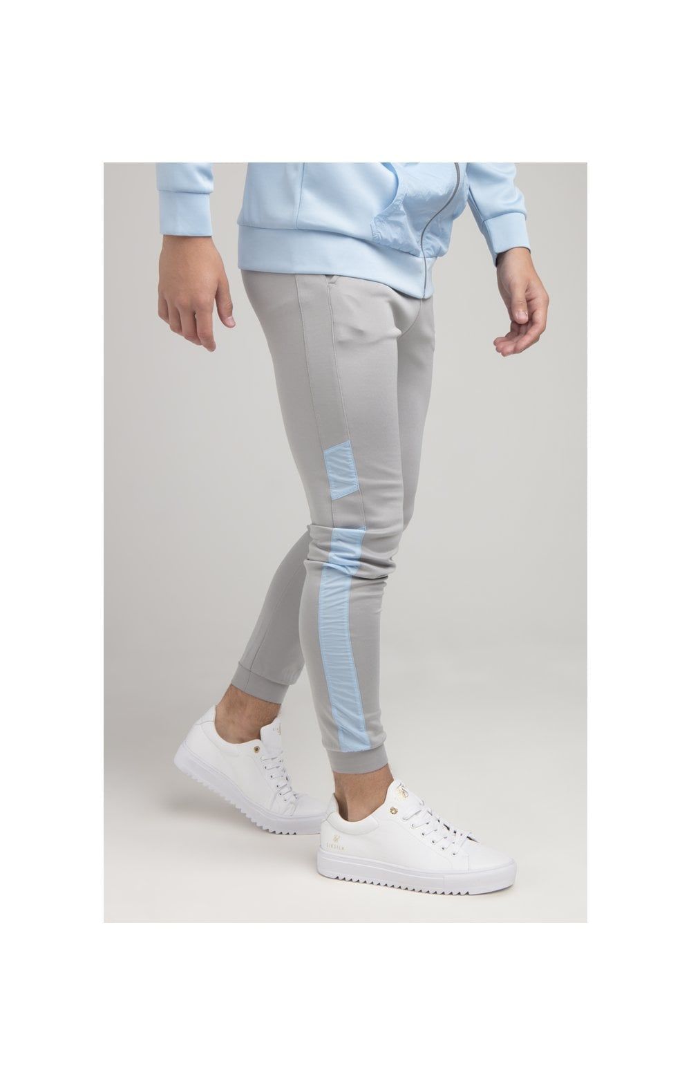 Boys Illusive Grey Panel Jogger sold by Siksilk product image thumbnail 2