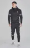 Black Muscle Fit Joggers sold by Siksilk