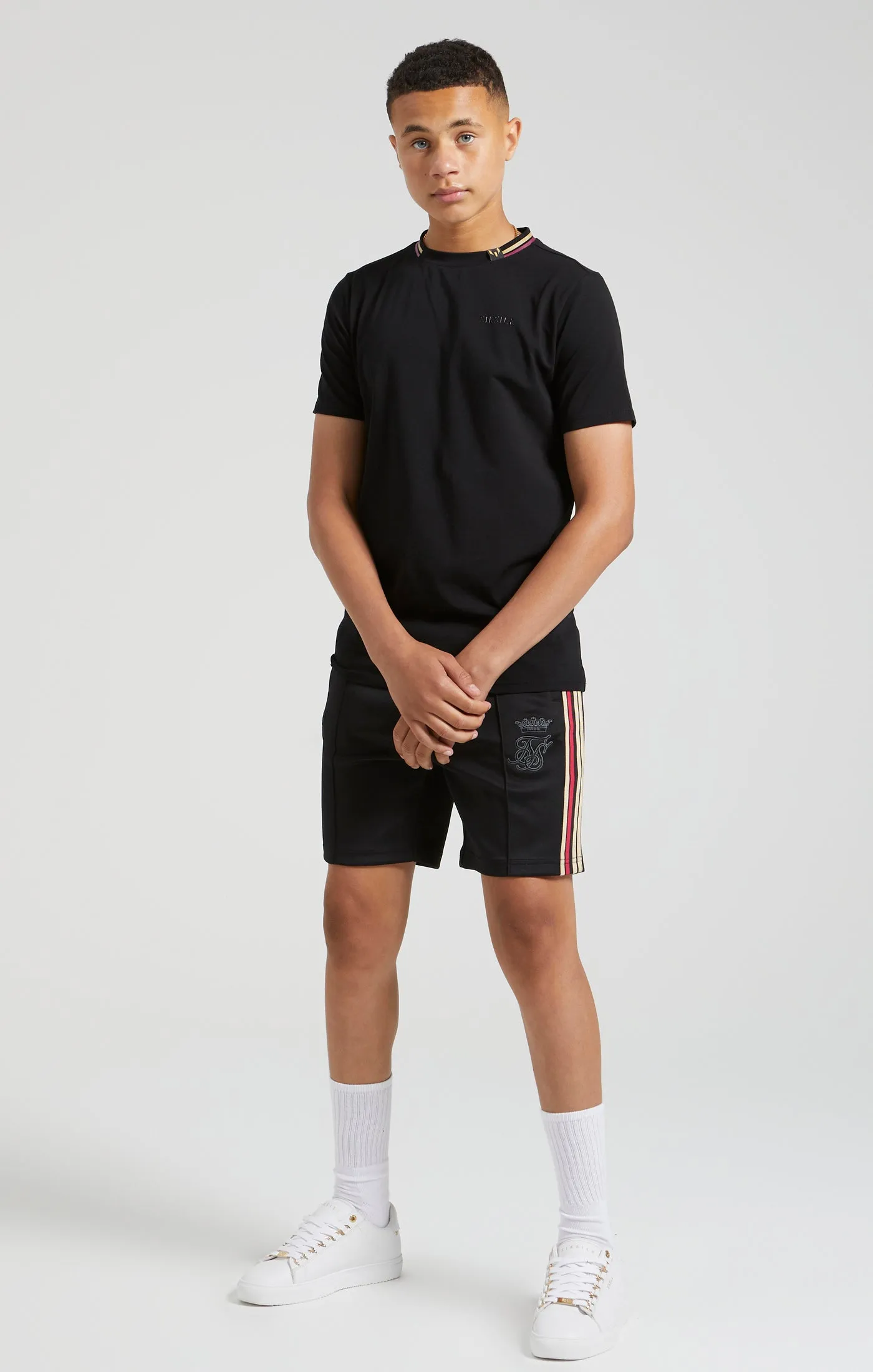 Messi x SikSilk Loose Fit Elasticated Shorts - Black sold by Siksilk product image thumbnail 5