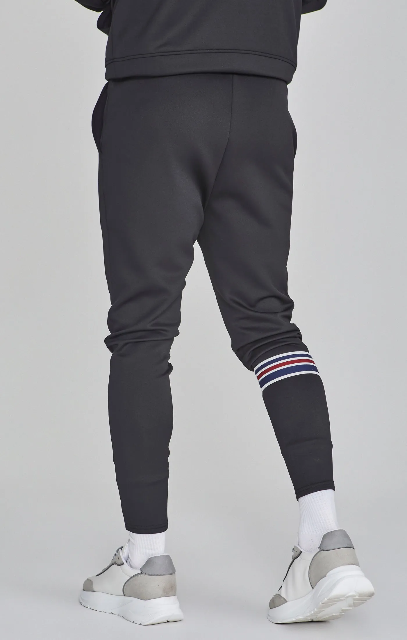 Black Muscle Fit Joggers sold by Siksilk product image thumbnail 4