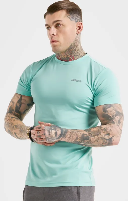 Mint Sports Poly T-Shirt sold by Siksilk