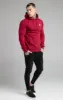 SikSilk Basic Overhead Hoodie - Red sold by Siksilk