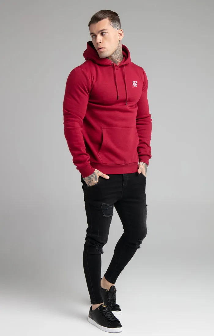 SikSilk Basic Overhead Hoodie - Red sold by Siksilk product image thumbnail 4