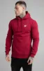 SikSilk Basic Overhead Hoodie - Red sold by Siksilk