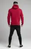 SikSilk Basic Overhead Hoodie - Red sold by Siksilk