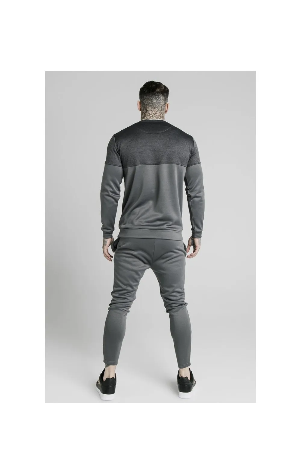 SikSilk Cut & Sew Sweater - Grey sold by Siksilk product image thumbnail 5