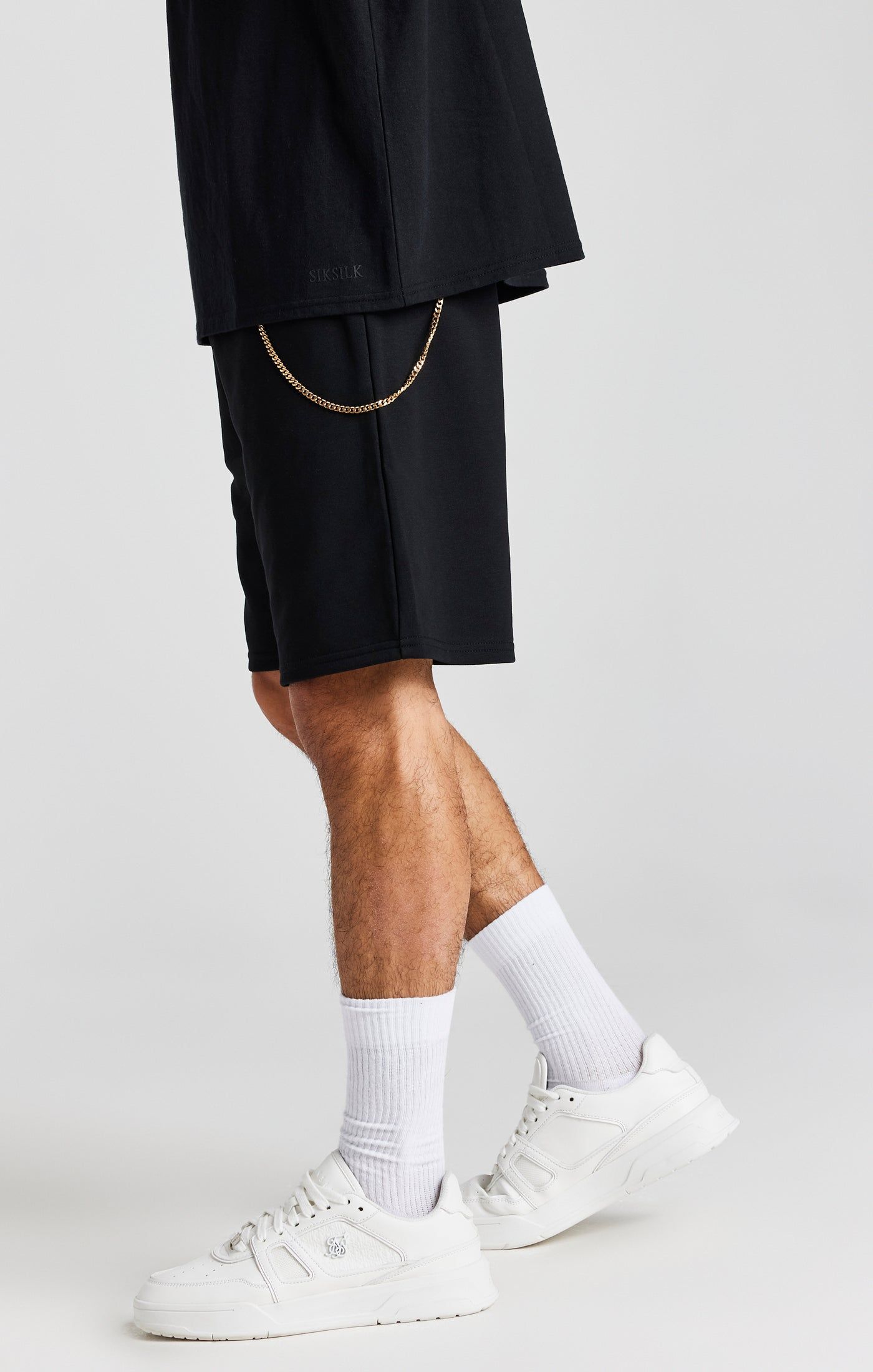 Black Chain Loose Fit Short sold by Siksilk product image thumbnail 2