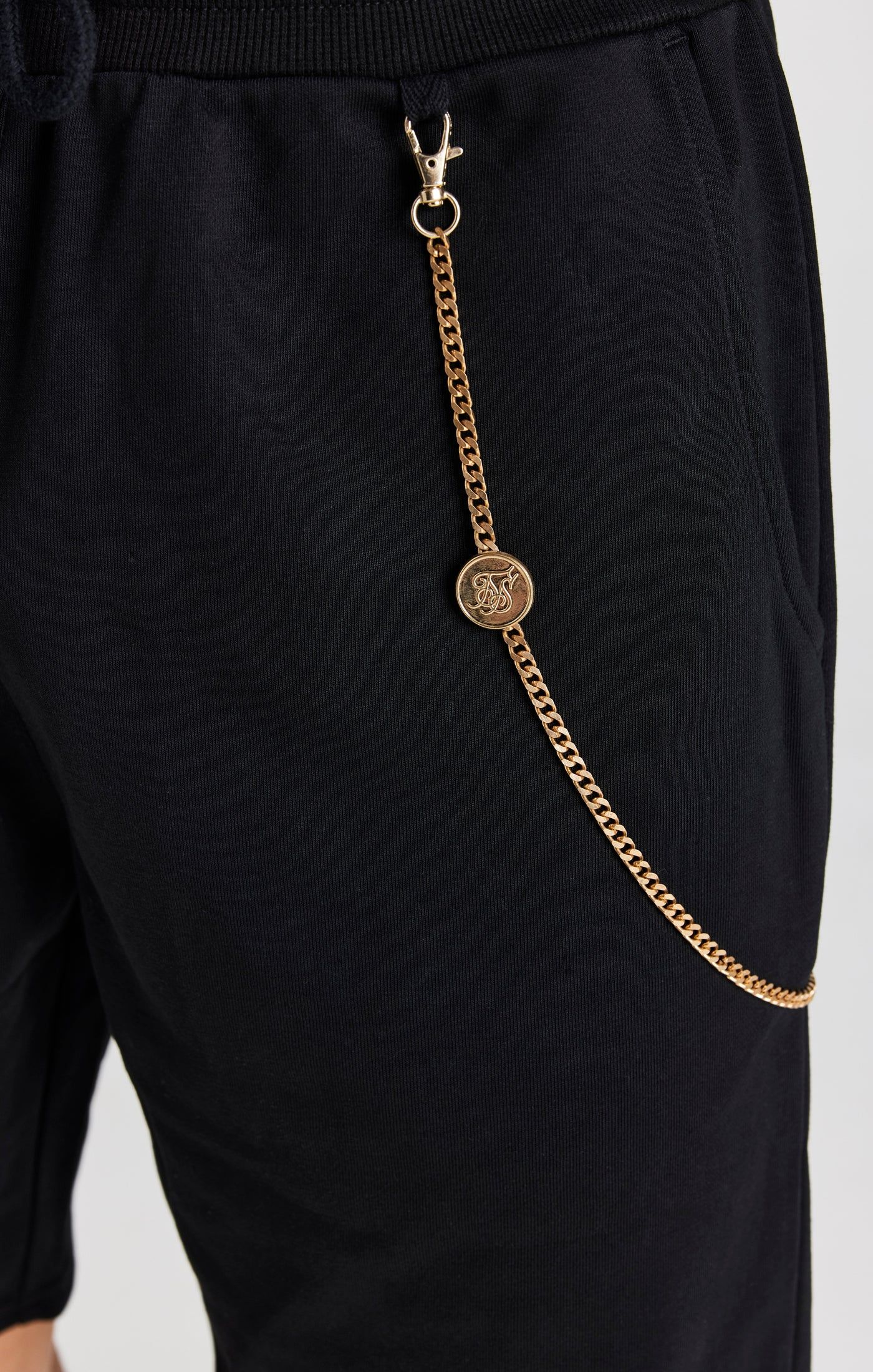 Black Chain Loose Fit Short sold by Siksilk product image thumbnail 6