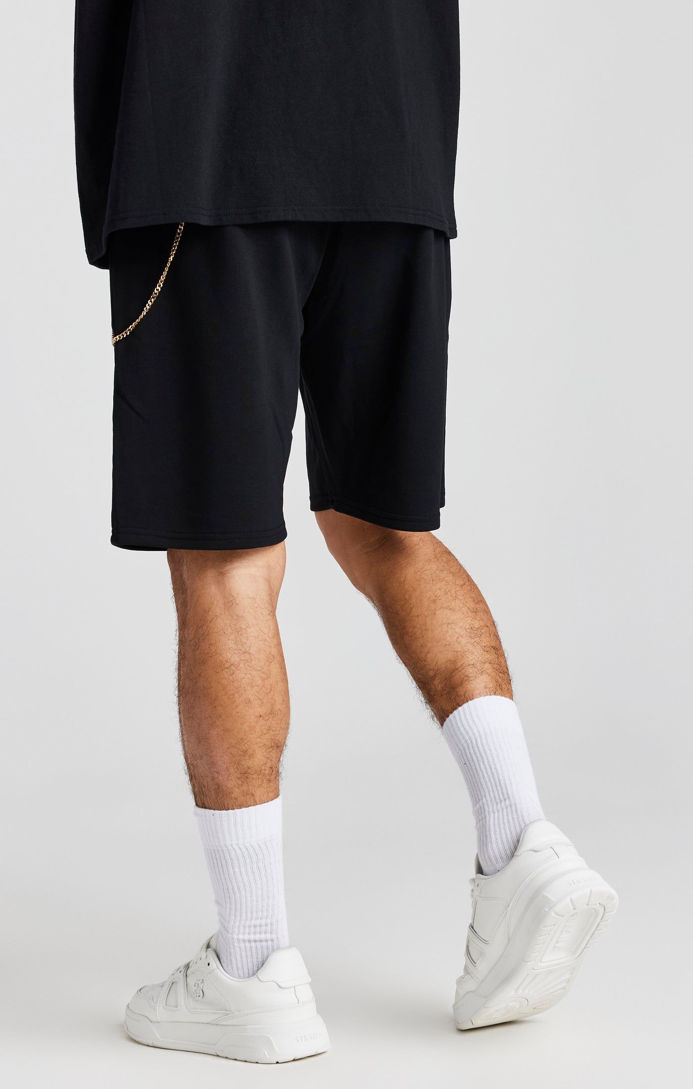 Black Chain Loose Fit Short sold by Siksilk product image thumbnail 4