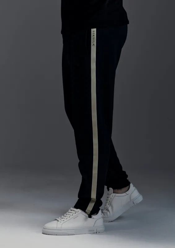 Black Smart Joggers sold by Siksilk