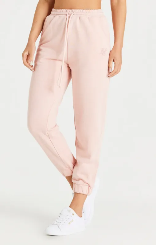 Pink Marl Oversize Jogger sold by Siksilk