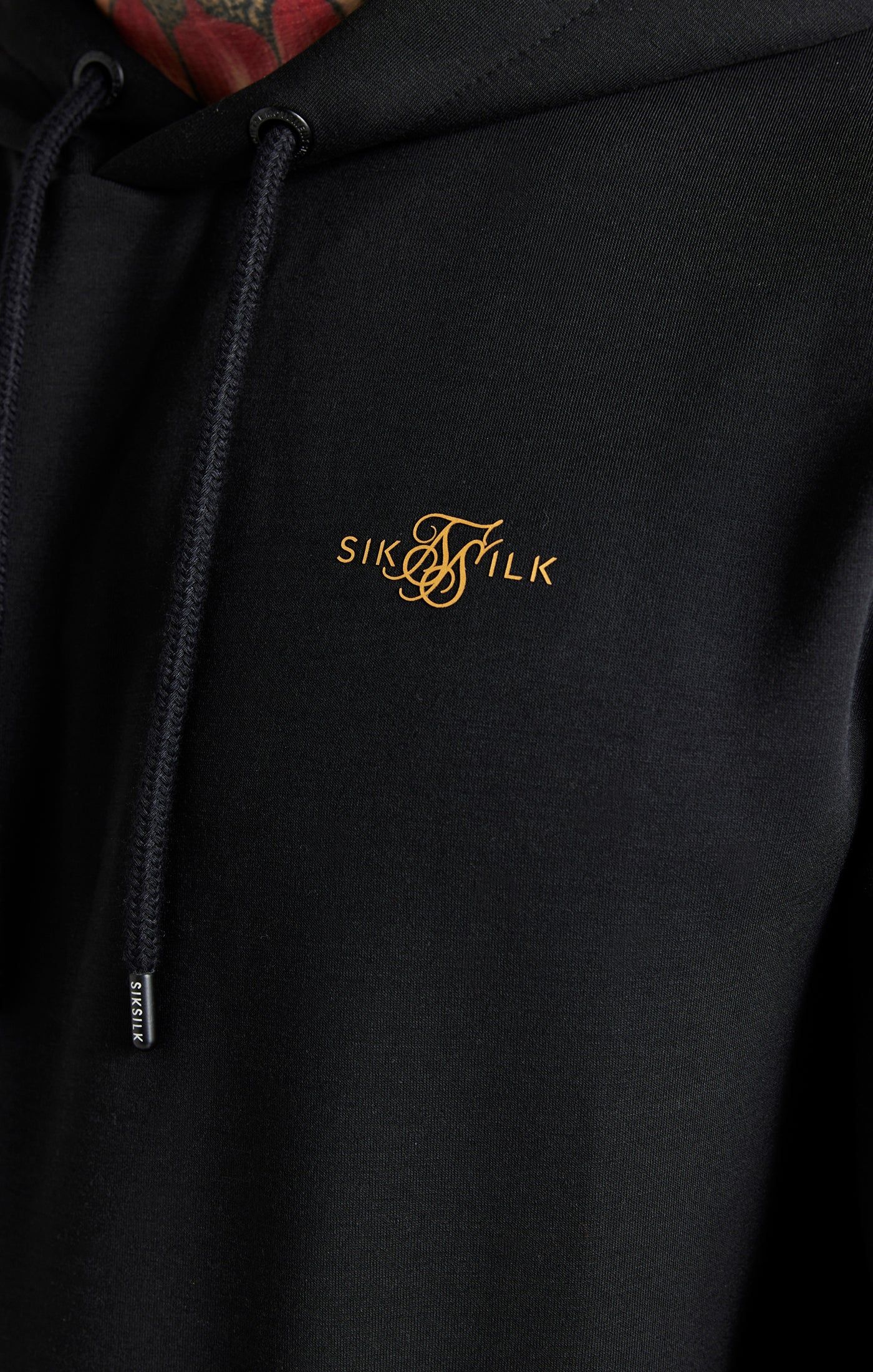 Black Overhead Sport Hoodie sold by Siksilk product image thumbnail 2
