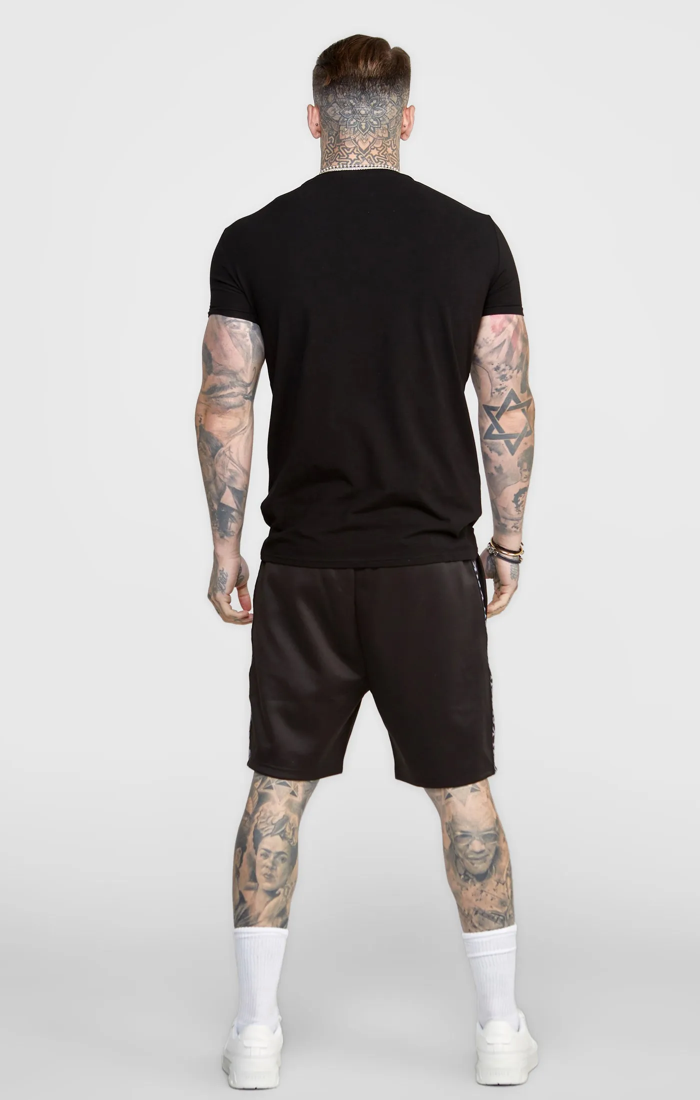 Black Taped Short sold by Siksilk product image thumbnail 5