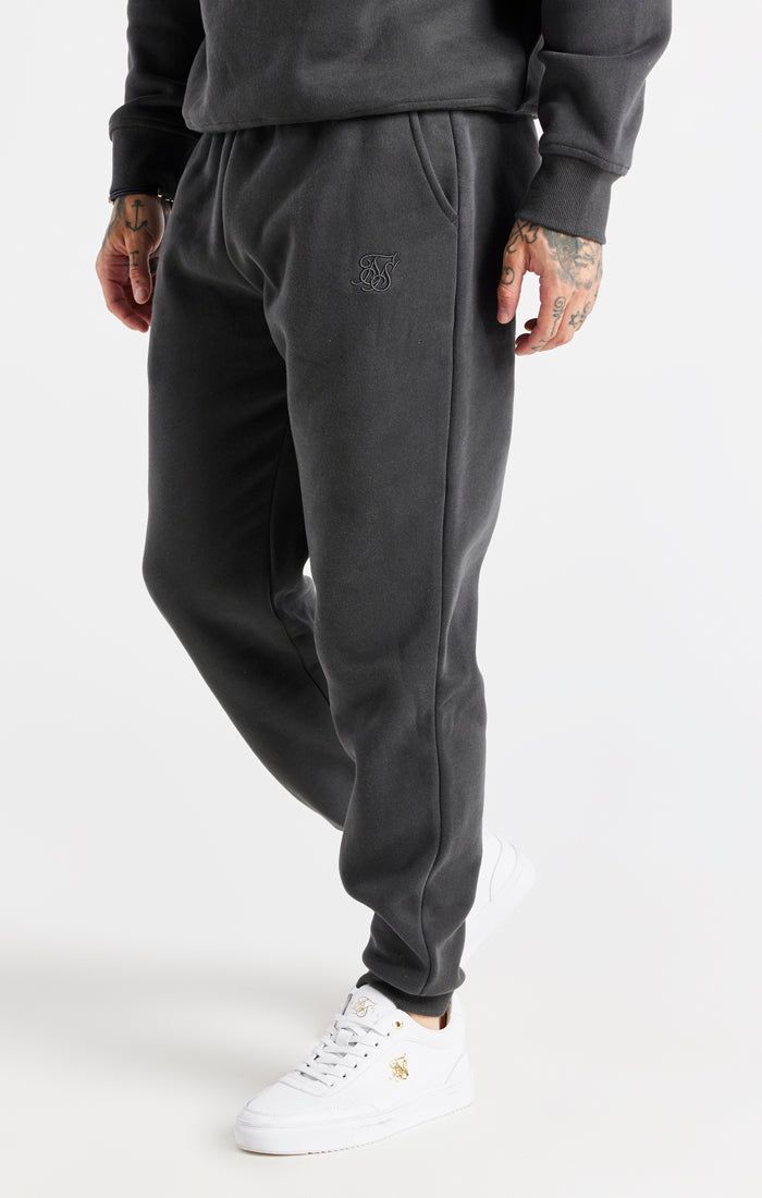 Black Oversized Sweatshirt And Jogger Tracksuit Set sold by Siksilk product image thumbnail 3