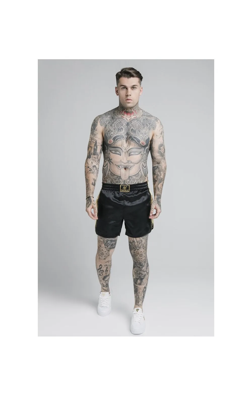 Black Satin Short sold by Siksilk product image thumbnail 5