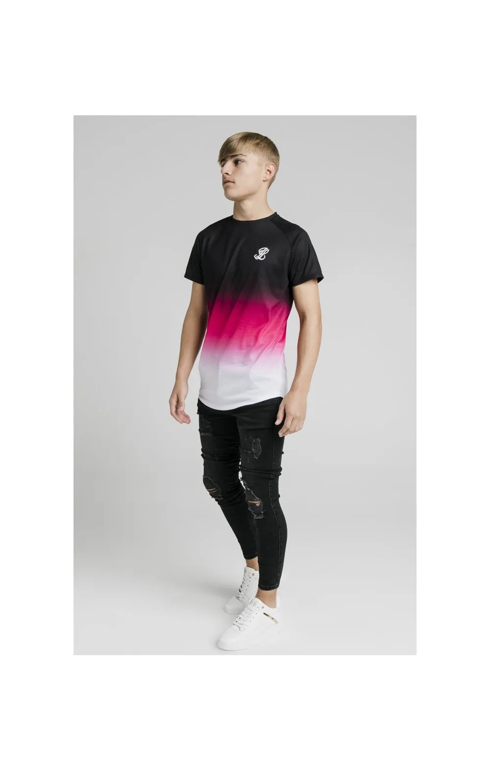 Illusive London Triple Fade Tee – Pink sold by Siksilk product image thumbnail 4