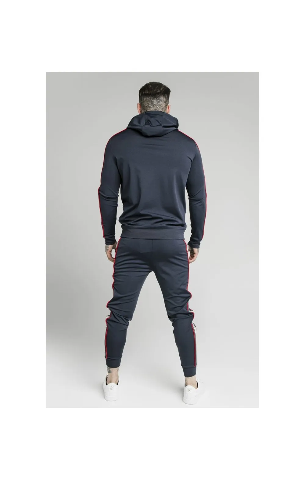 SikSilk Overhead Premium Tape Hoodie - Navy sold by Siksilk product image thumbnail 5
