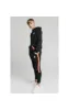 Illusive London Back Tape Zip Through Hoodie - Black sold by Siksilk