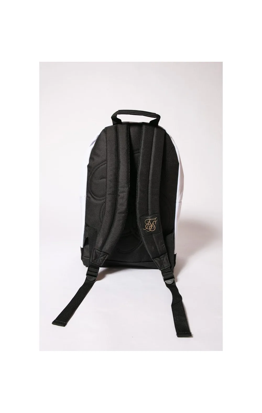 SikSilk Dual Logo Backpack - White & Black sold by Siksilk product image thumbnail 4